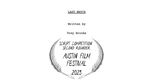 "Last Match" (2023) (105 Pg. Feature Screenplay): A jaded department store worker attempts to find love when she signs up for an experimental dating service that assigns her to an artificially intelligent android that looks just like her.